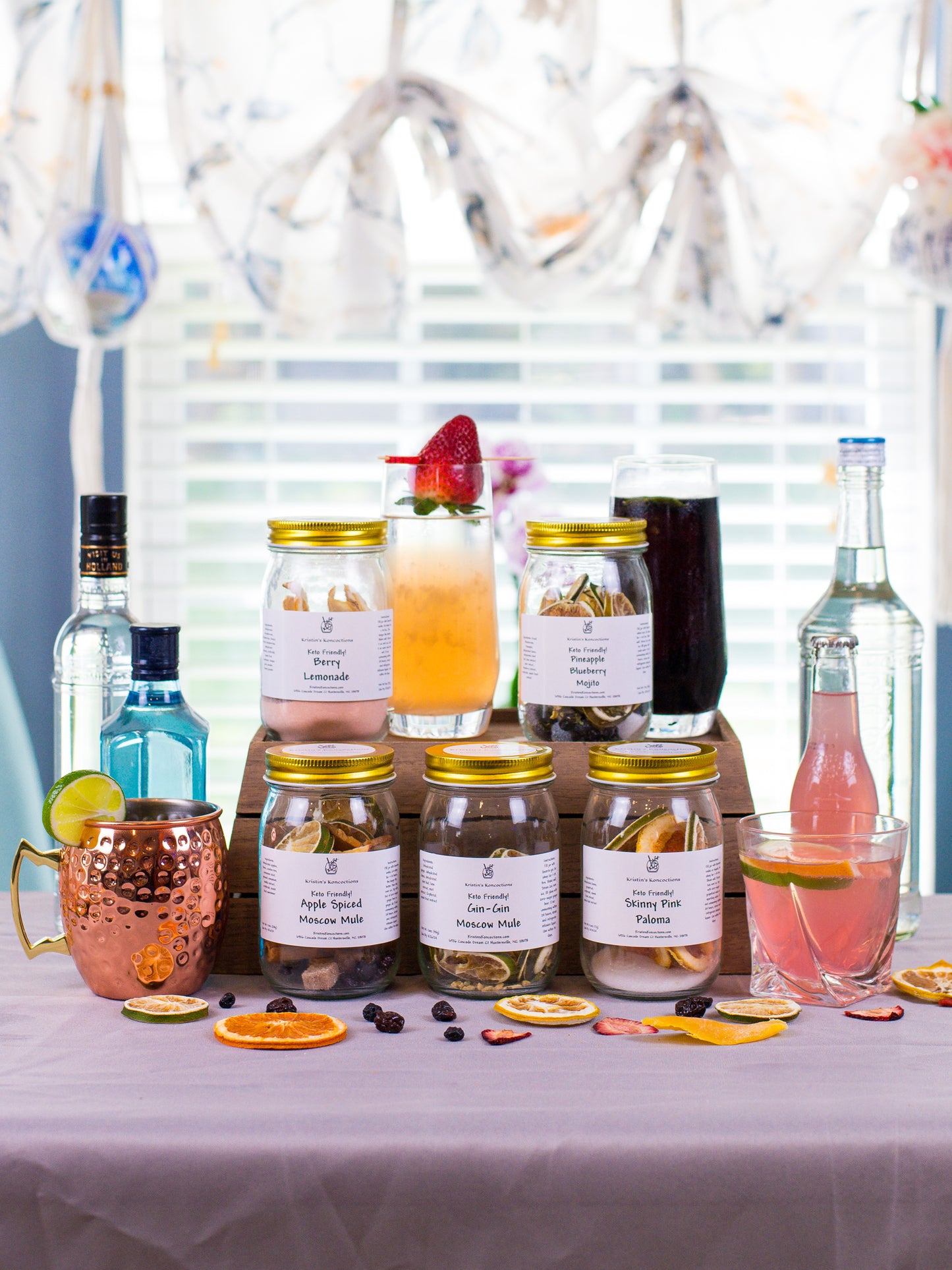 KETO Friendly Cocktails | Sweetened with Monk Fruit