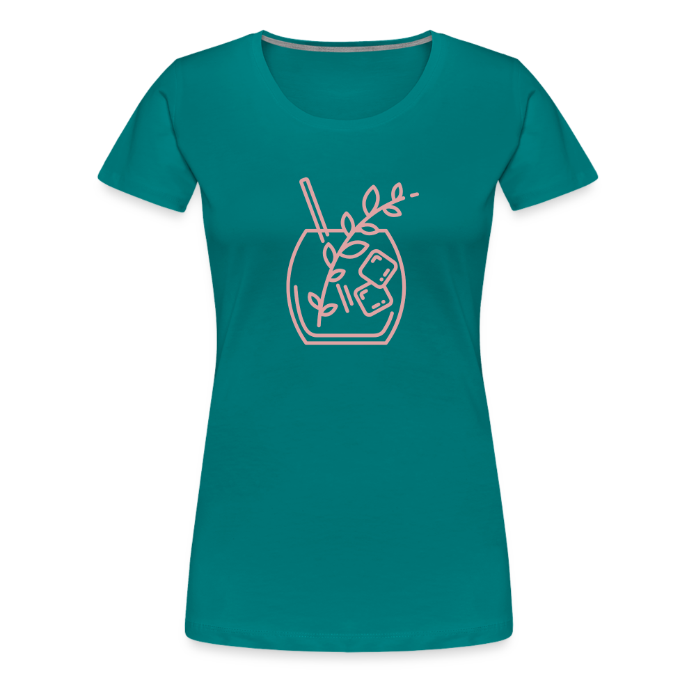 Kristin's Koncoctions Premium Logo T-Shirt - teal