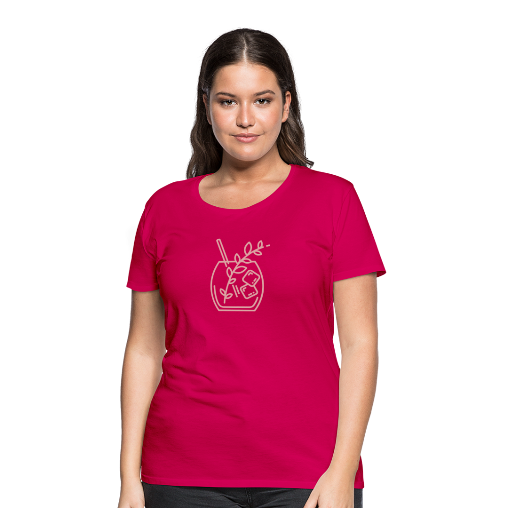 Kristin's Koncoctions Premium Logo T-Shirt - dark pink