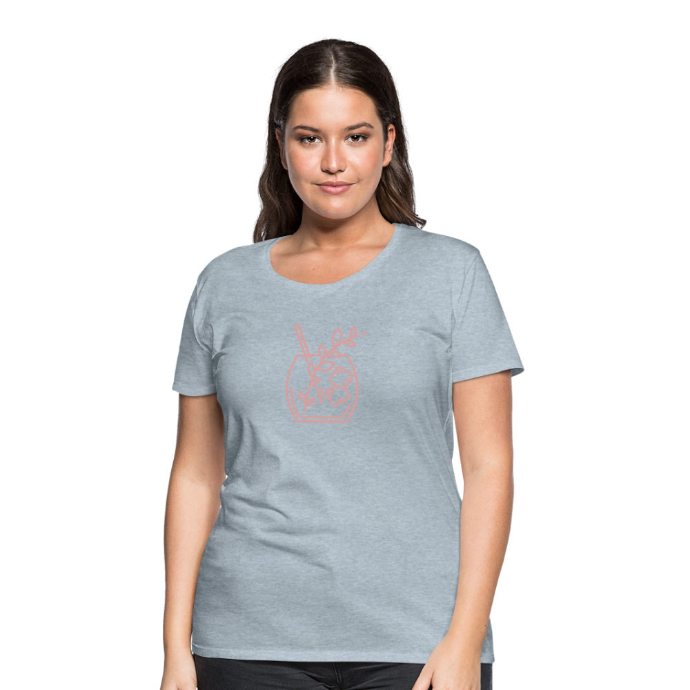 Kristin's Koncoctions Premium Logo T-Shirt - heather ice blue
