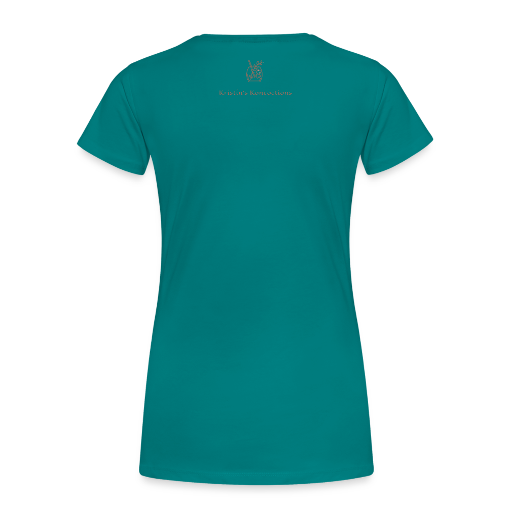 Gettin' Boujee With My Bitches | Women’s Premium T-Shirt - teal