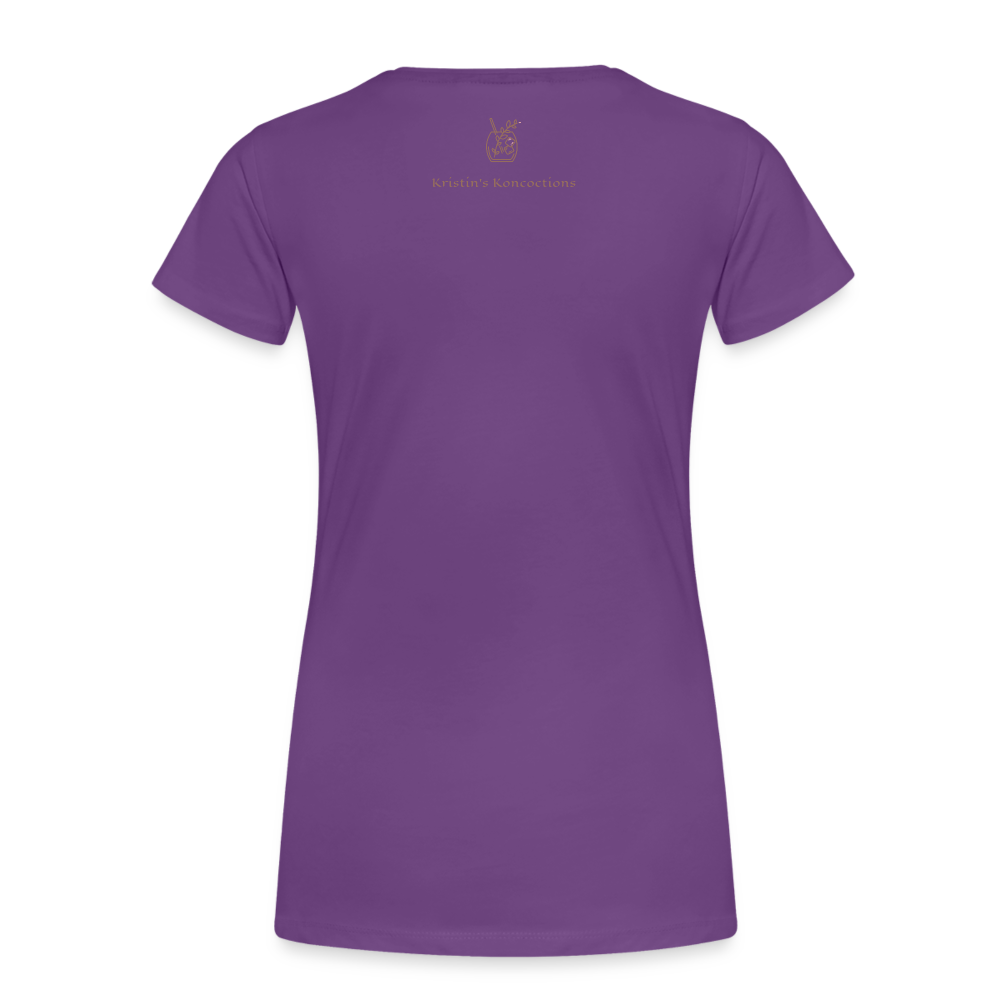 Gettin' Boujee With My Bitches | Women’s Premium T-Shirt - purple