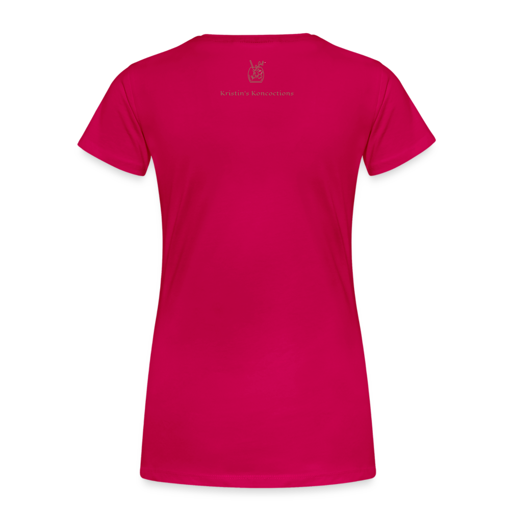 Gettin' Boujee With My Bitches | Women’s Premium T-Shirt - dark pink