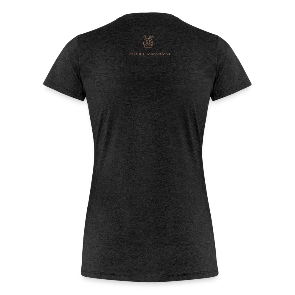 Gettin' Boujee With My Bitches | Women’s Premium T-Shirt - charcoal grey