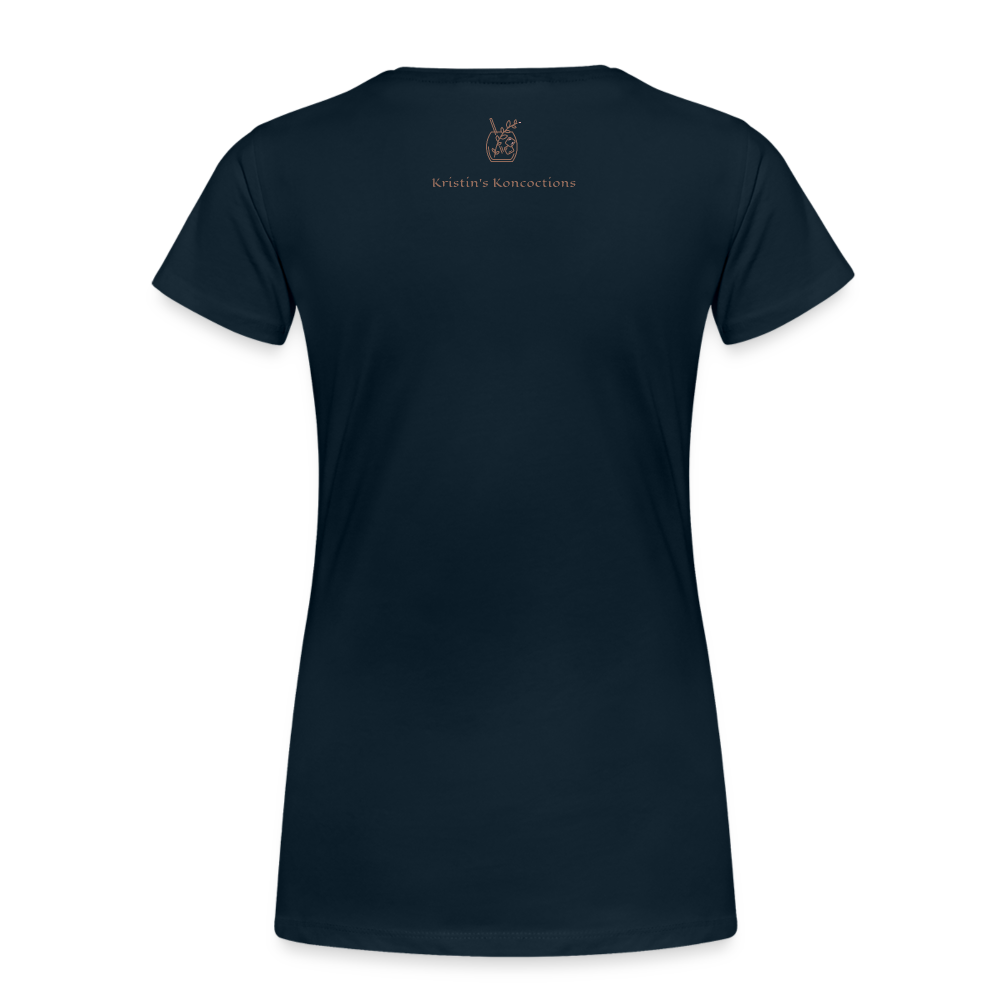 Gettin' Boujee With My Bitches | Women’s Premium T-Shirt - deep navy