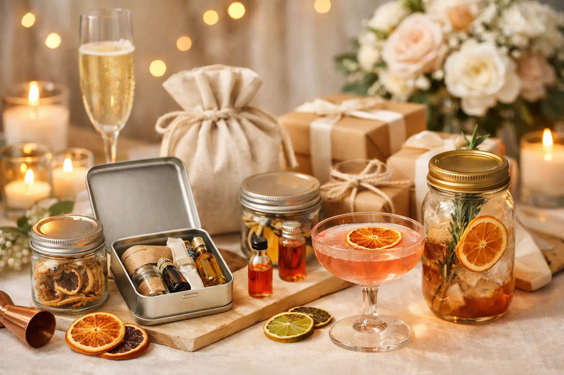 Cocktail Kits for Wedding Favors That Charm