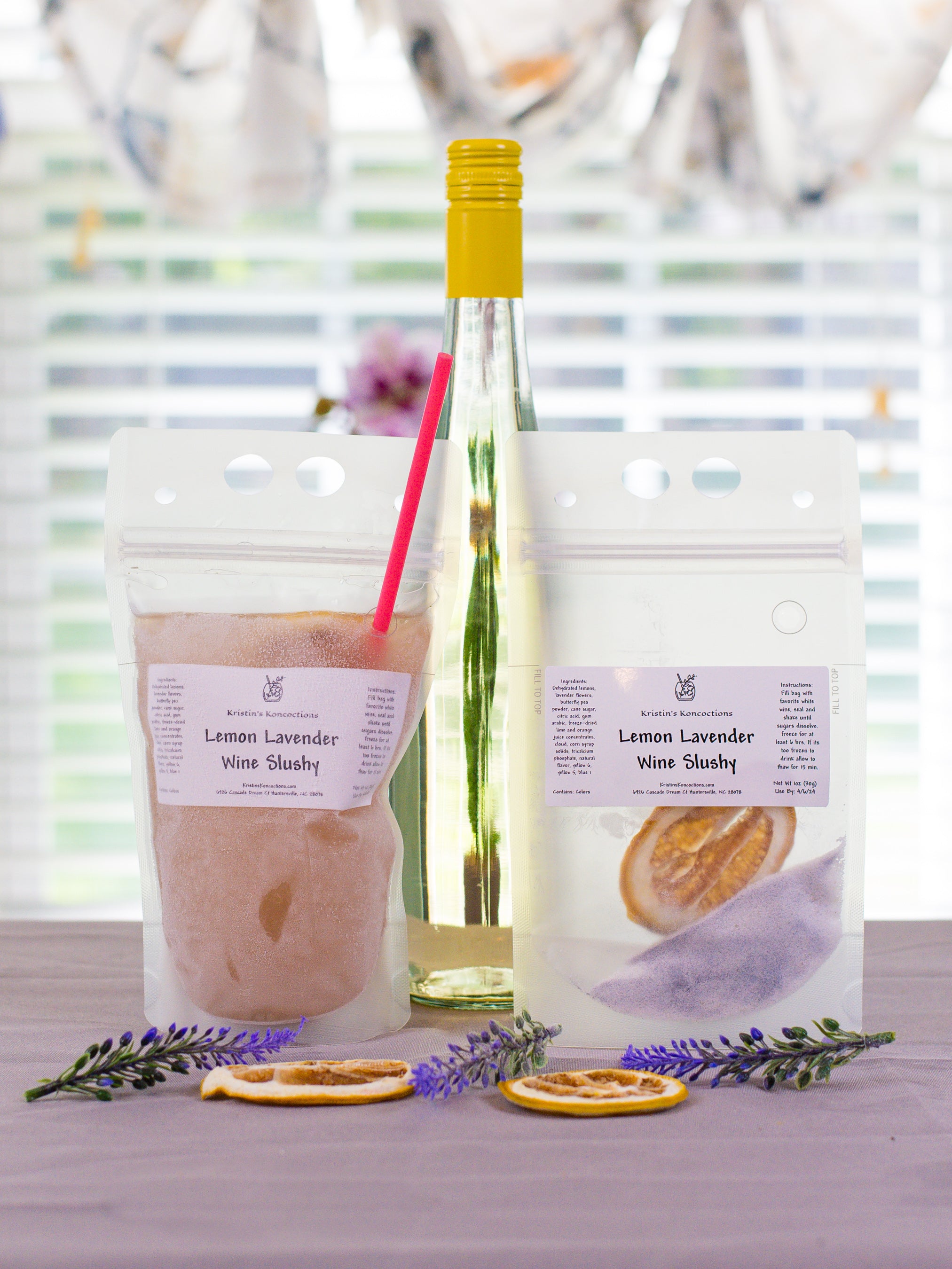 Frozen wine online pouches