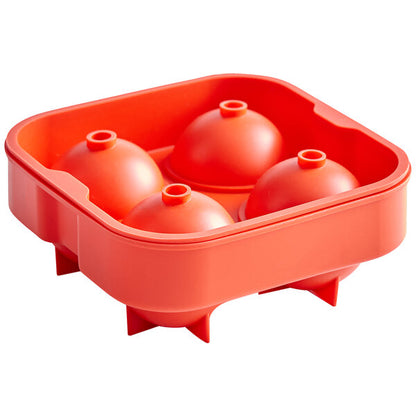 Silicone 4 Compartment Sphere Ice Mold