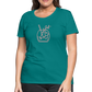 Kristin's Koncoctions Premium Logo T-Shirt - teal