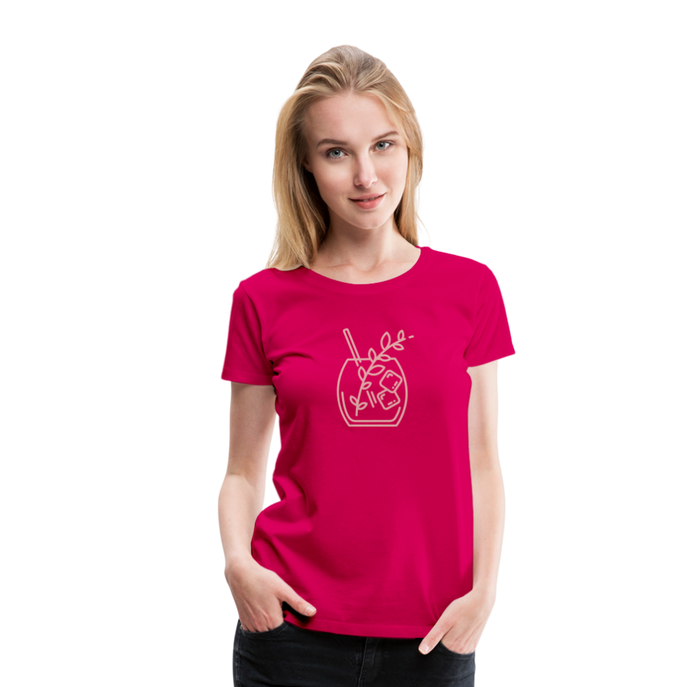Kristin's Koncoctions Premium Logo T-Shirt - dark pink