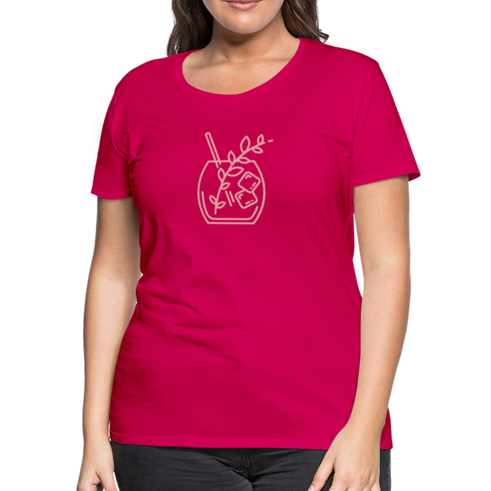 Kristin's Koncoctions Premium Logo T-Shirt - dark pink