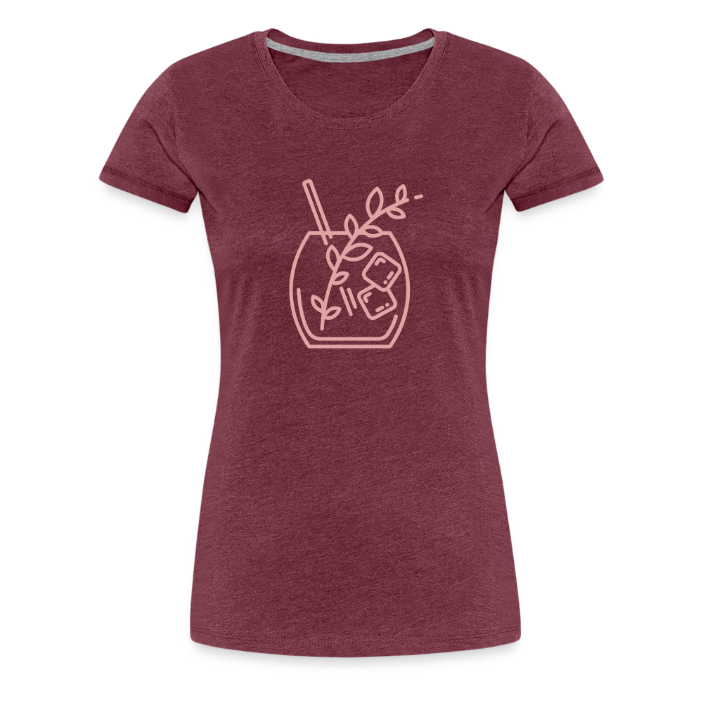 Kristin's Koncoctions Premium Logo T-Shirt - heather burgundy