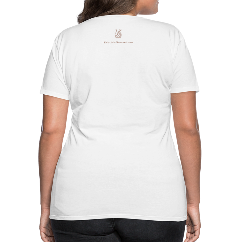 Gettin' Boujee With My Bitches | Women’s Premium T-Shirt - white