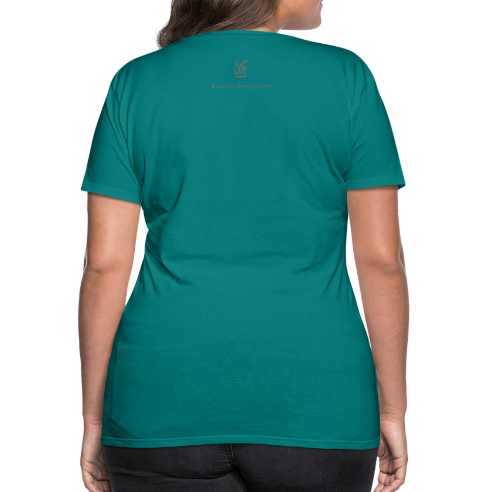 Gettin' Boujee With My Bitches | Women’s Premium T-Shirt - teal