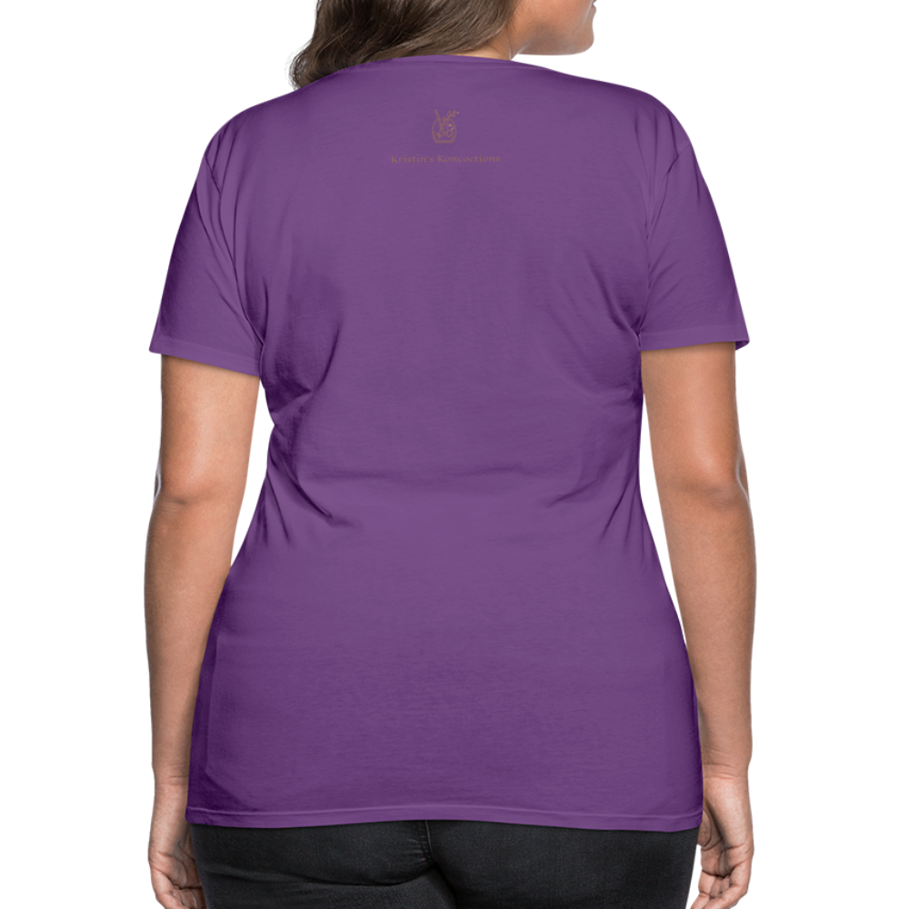Gettin' Boujee With My Bitches | Women’s Premium T-Shirt - purple