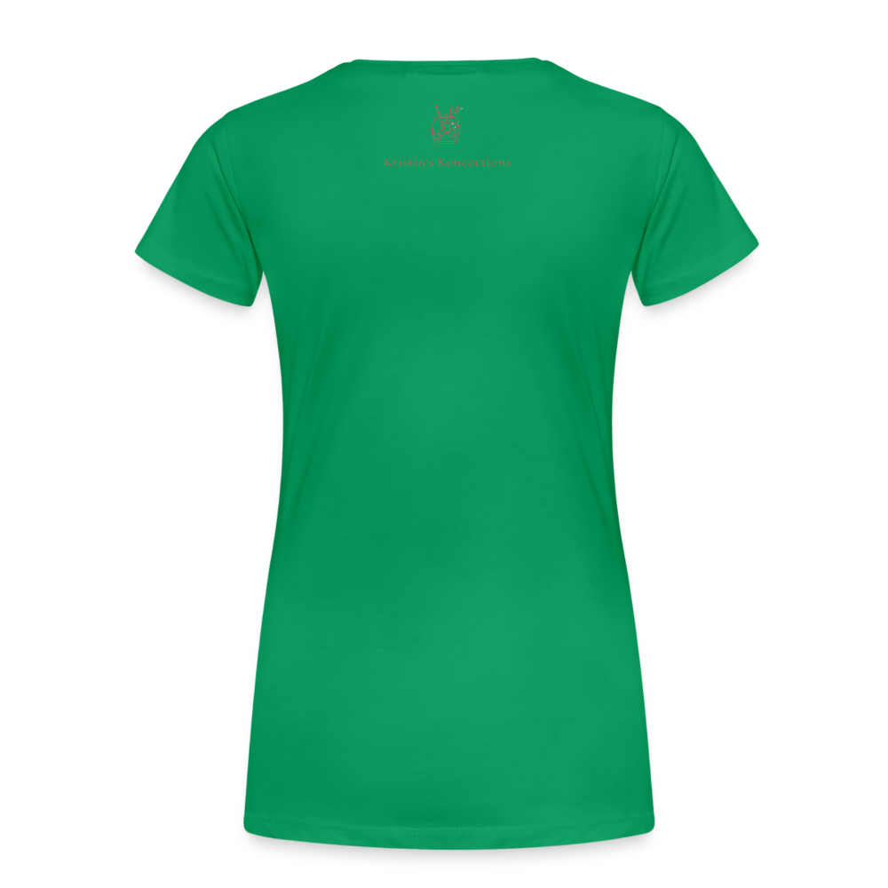 Gettin' Boujee With My Bitches | Women’s Premium T-Shirt - kelly green