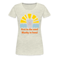 Wine Slushy Women’s Premium T-Shirt - heather oatmeal