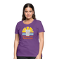 Wine Slushy Women’s Premium T-Shirt - purple
