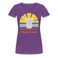 Wine Slushy Women’s Premium T-Shirt - purple