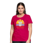 Wine Slushy Women’s Premium T-Shirt - dark pink