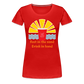 Beach Drink Women’s Premium T-Shirt - red