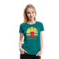 Beach Drink Women’s Premium T-Shirt - teal
