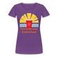 Beach Drink Women’s Premium T-Shirt - purple