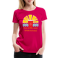 Beach Drink Women’s Premium T-Shirt - dark pink