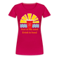 Beach Drink Women’s Premium T-Shirt - dark pink